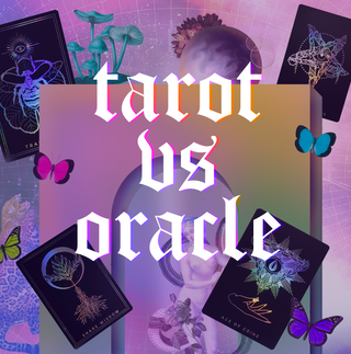 What's the difference between Tarot and Oracle decks?