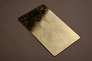 Gold Altar Card