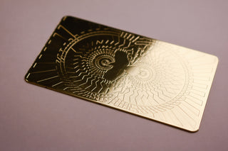 Gold Altar Card