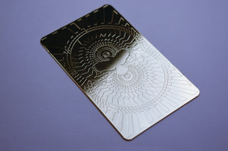 Gold Altar Card