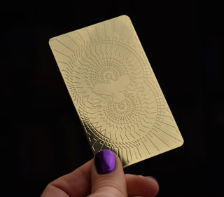 Gold Altar Card