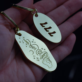 2-in-1 Gold Keychain (SHIPS 5/13)