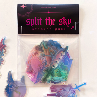 Split the Sky Sticker Pack